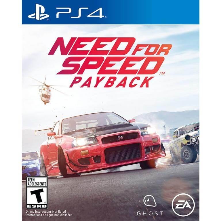 بازی Need for Speed Payback برای پلی استیشن ۴ ژانر ریسینگ