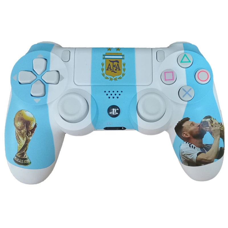 دسته PS4 طرح World Cup Lionel Messi برد اصلی