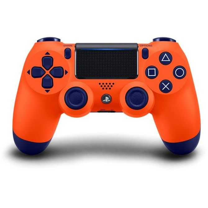 دسته بازی سونی نارنجی های کپی برد اصلی PS4 Dualshock 4