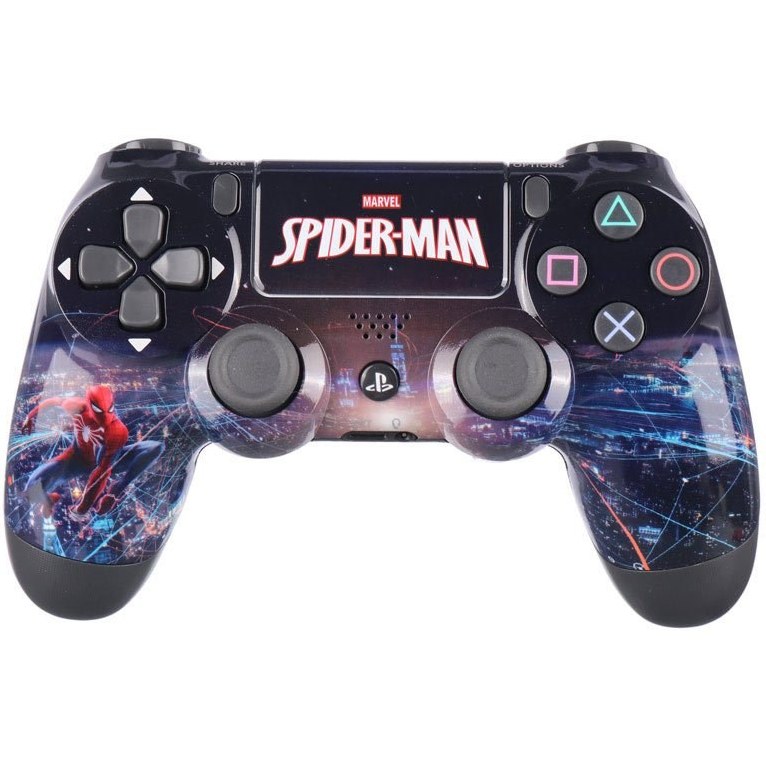 دسته بازی بی سیم SONY PlayStation 4 DualShock 4 High Copy طرح Marvel Spider-Man